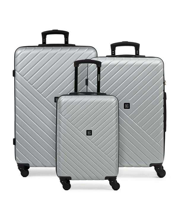 Conjunto Malas de Viagem Dynasty P, M e G ABS Rodas 360