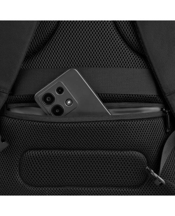 Mochila de Viagem Grande Expansível Preta