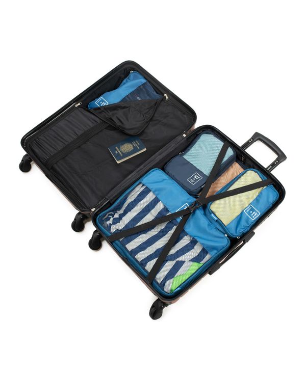 Conjunto Malas de Viagem Dynasty P, M e G ABS Rodas 360