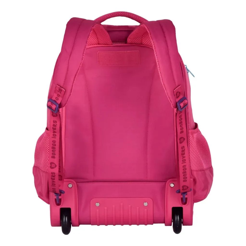 Mochila Fashion Lovers 2026 com Mochila de Rodinhas + Lancheira Térmica + Estojo