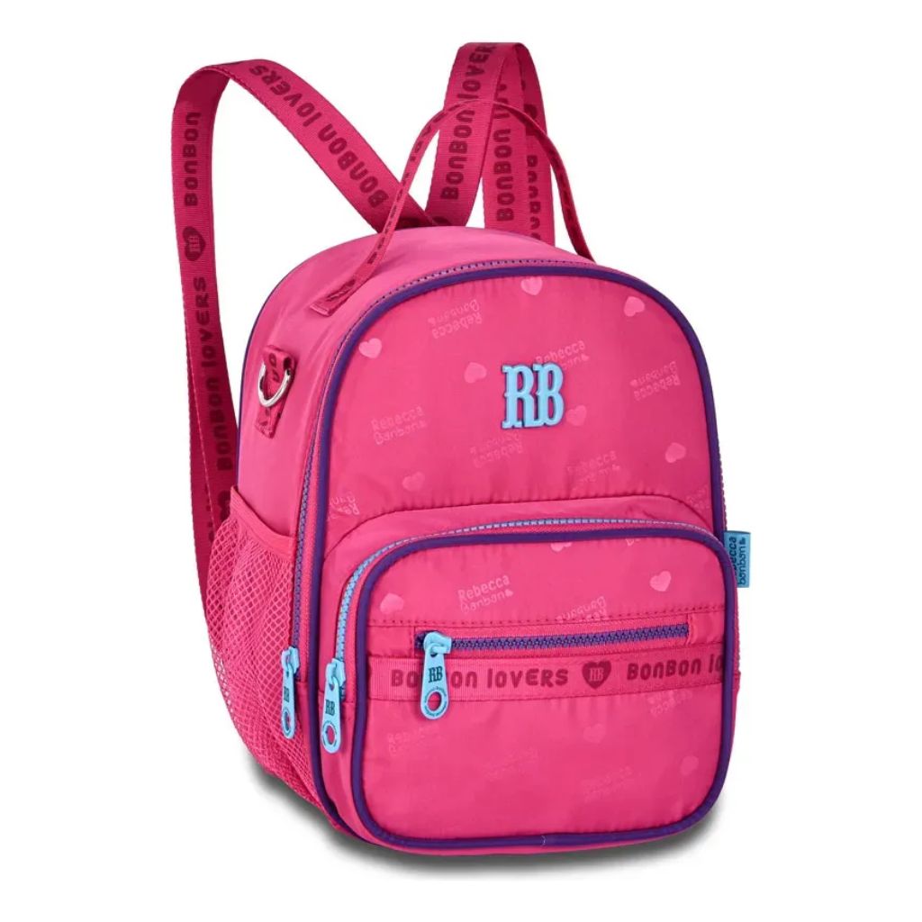 Mochila Fashion Lovers 2026 com Mochila de Rodinhas + Lancheira Térmica + Estojo