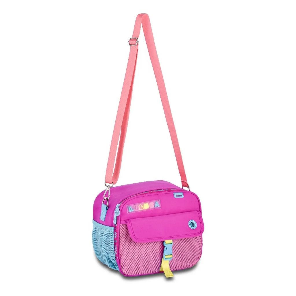 Mochila Luluca 2026 com Mochila de Rodinhas + Lancheira Térmica + Estojo