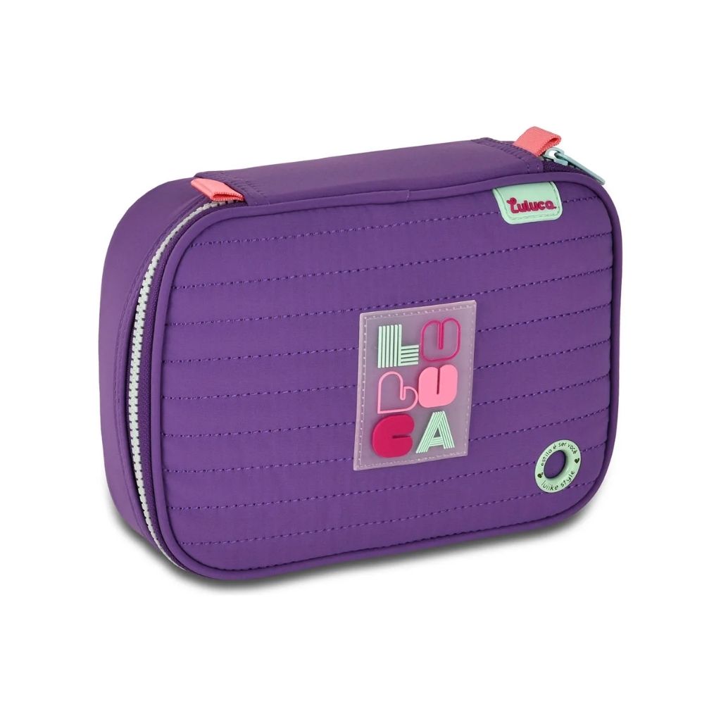 Mochila Luluca 2026 com Mochila de Rodinhas + Lancheira Térmica + Estojo