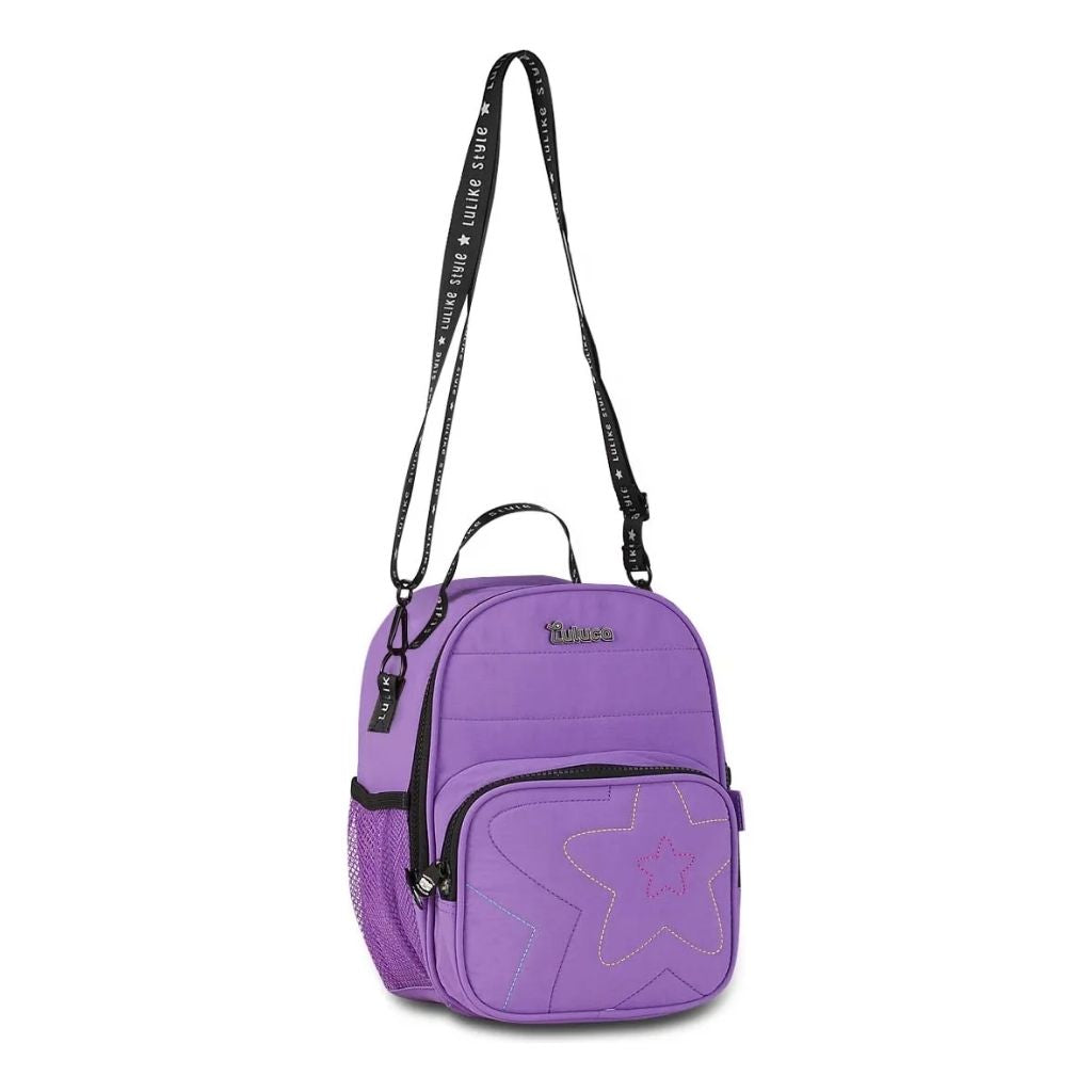 Mochila Luluca 2026 com Mochila de Rodinhas + Lancheira Térmica + Estojo