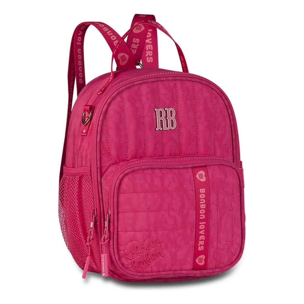 Kit Mochila Fashion 2026 com Mochila + Lancheira Térmica + Estojo