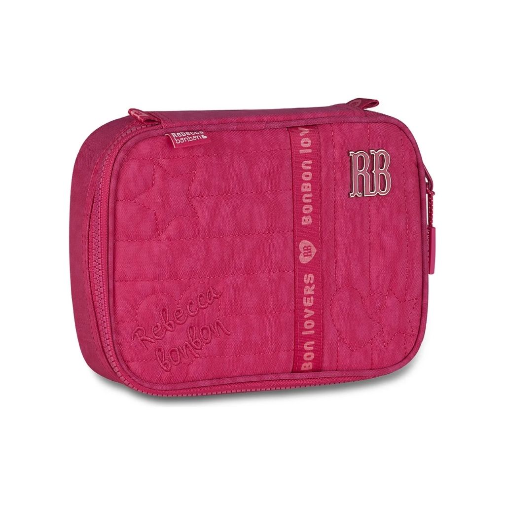 Kit Mochila Fashion 2026 com Mochila + Lancheira Térmica + Estojo