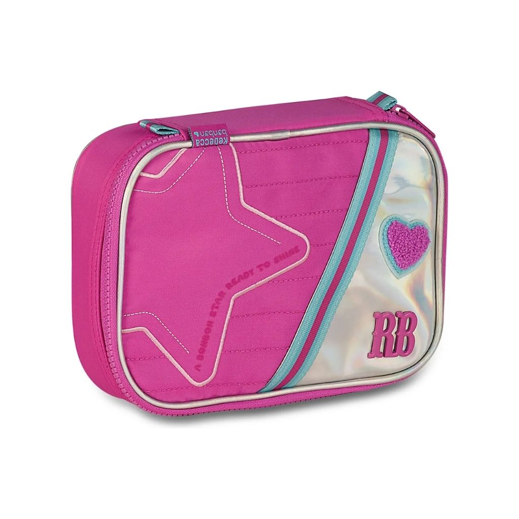 Kit Mochila Fashion 2026 com Mochila + Lancheira Térmica + Estojo