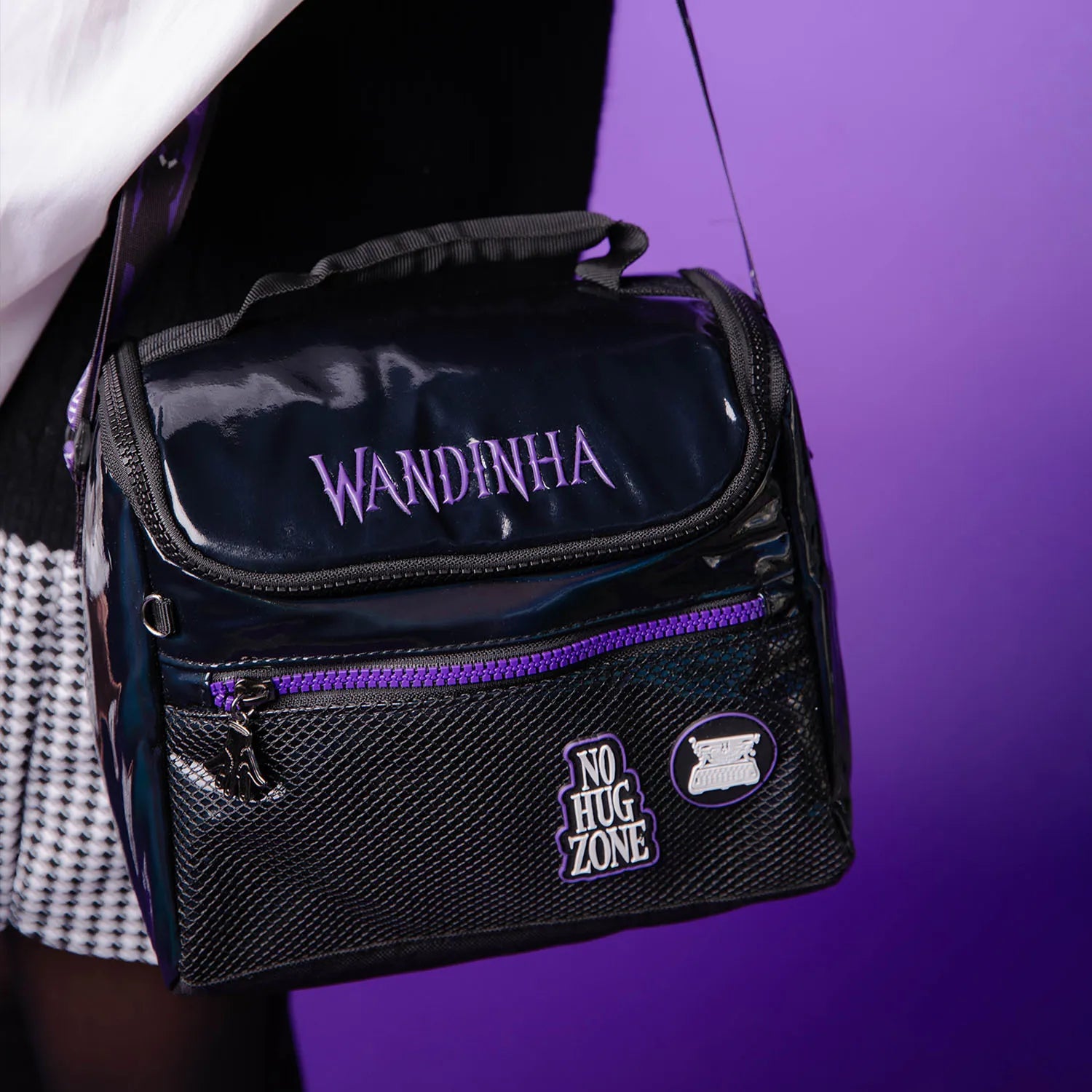 Kit Mochila Estilo Dark com Mochila + Lancheira Térmica + Estojo