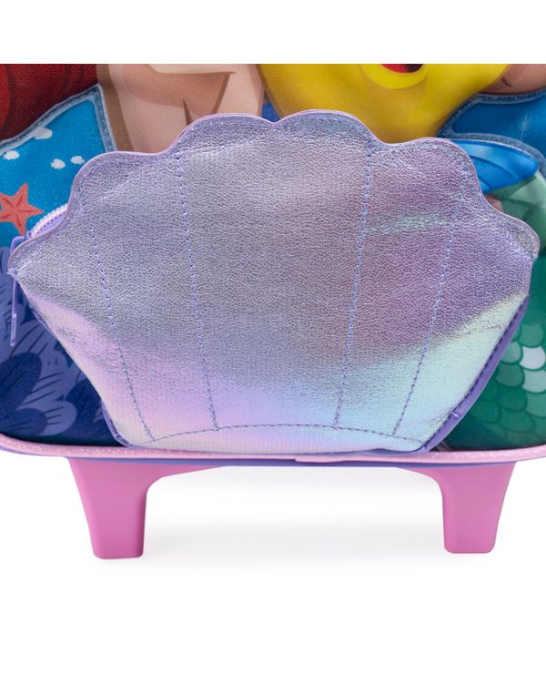 Kit Mochila Temático Oceano com Mochila de Rodinhas + Lancheira + Estojo