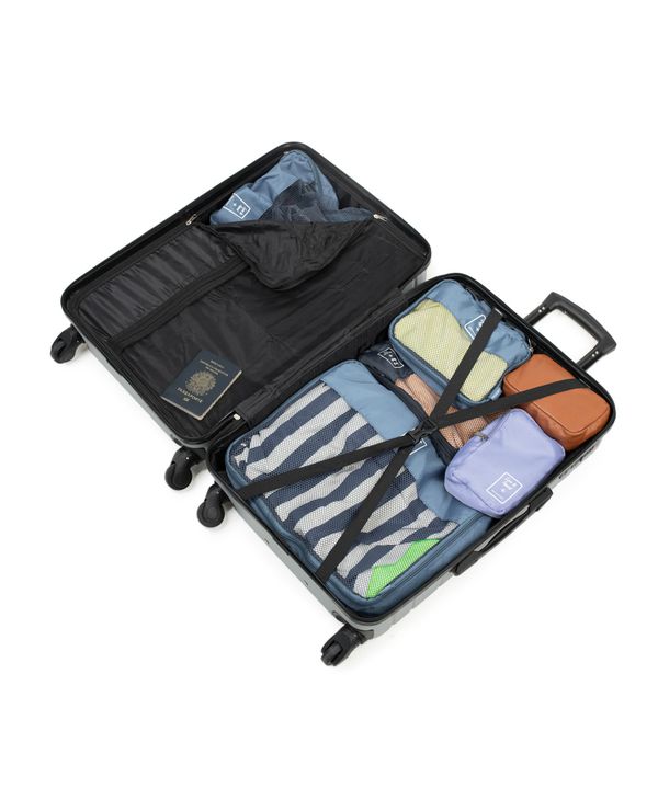 Conjunto Malas de Viagem Dynasty P, M e G ABS Rodas 360