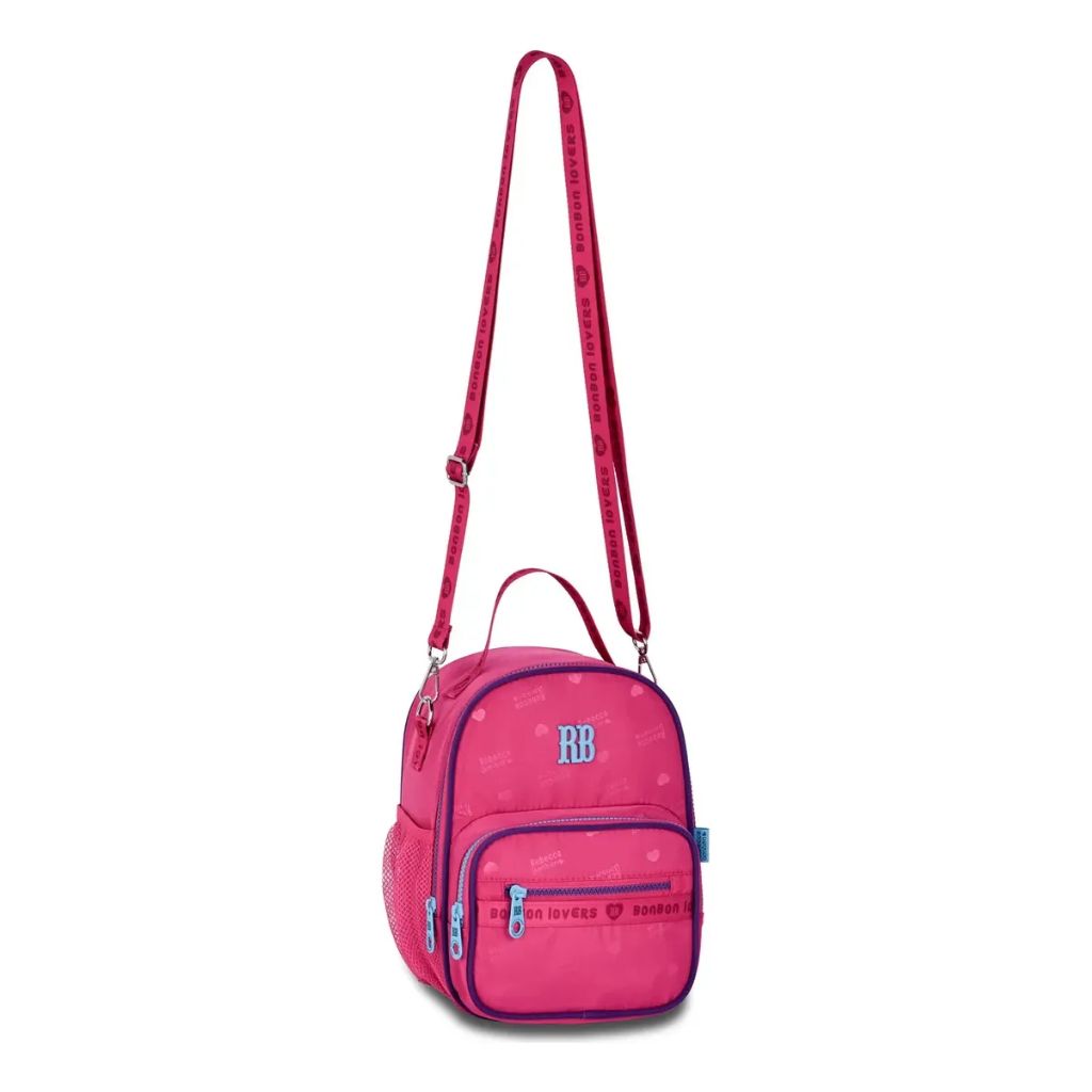 Mochila Fashion Lovers 2026 com Mochila de Rodinhas + Lancheira Térmica + Estojo