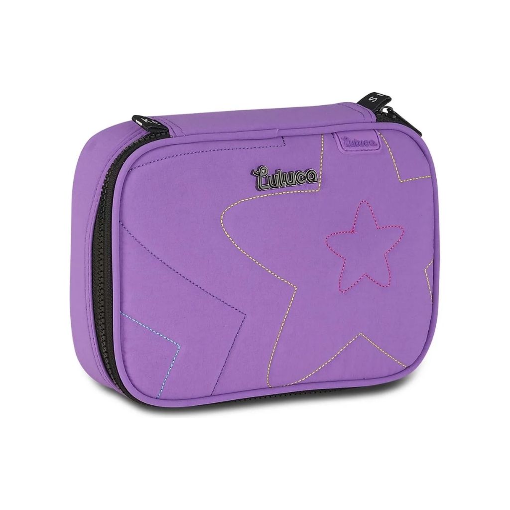 Mochila Luluca 2026 com Mochila de Rodinhas + Lancheira Térmica + Estojo