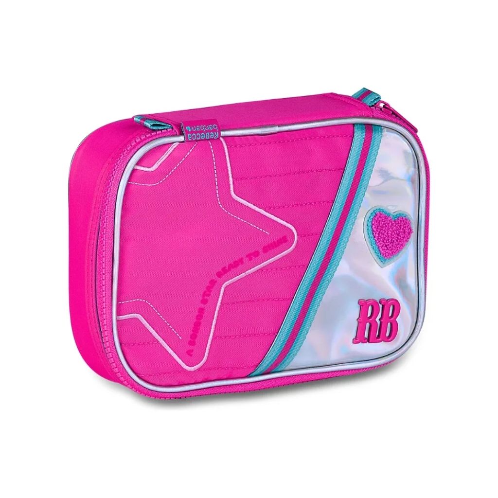 Mochila Fashion Lovers 2026 com Mochila de Rodinhas + Lancheira Térmica + Estojo