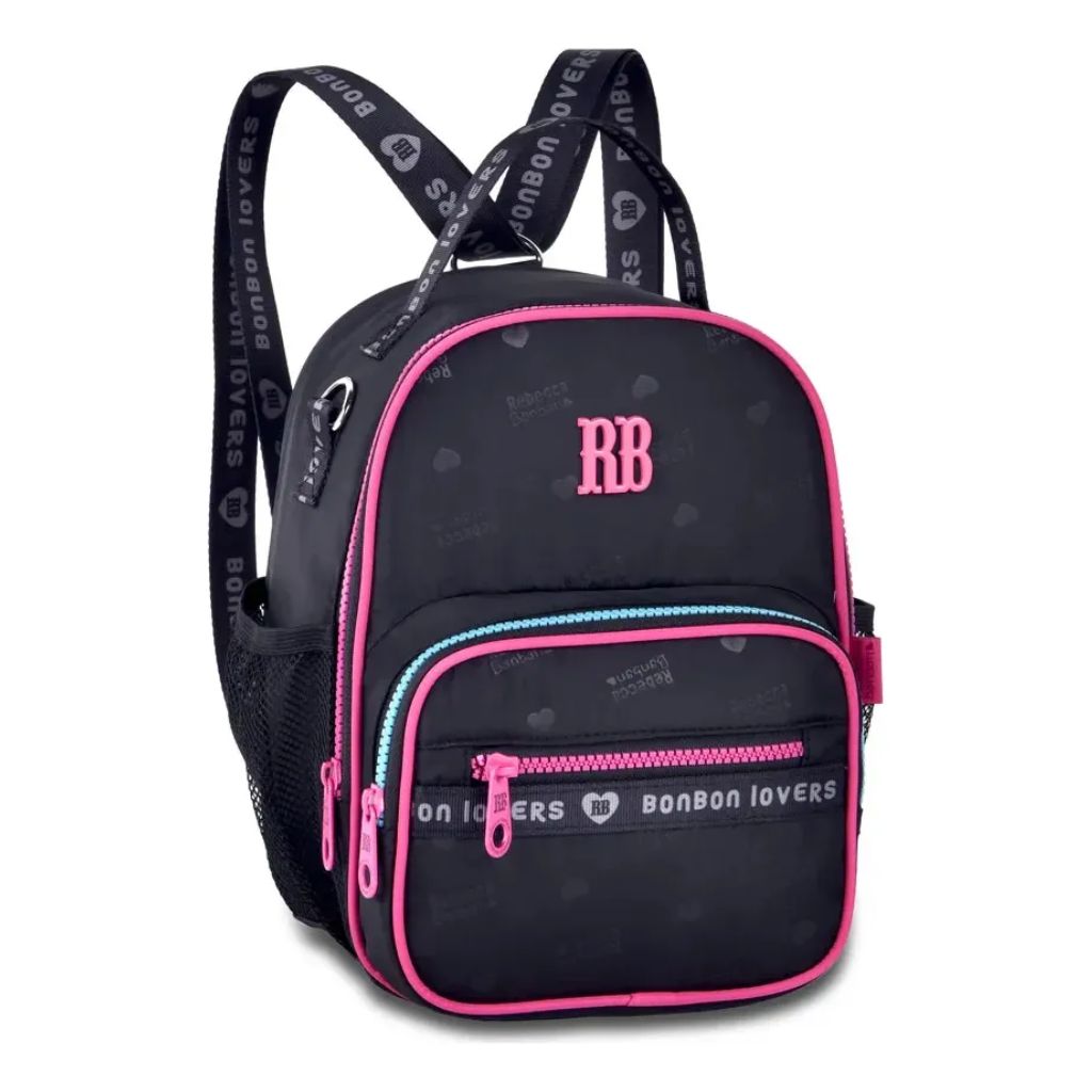 Mochila Fashion Lovers 2026 com Mochila de Rodinhas + Lancheira Térmica + Estojo