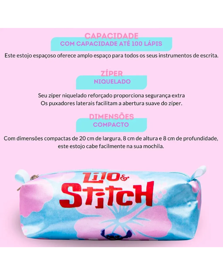 Kit Mochila Temático Tropical com Mochila de Rodinhas + Lancheira + Estojo