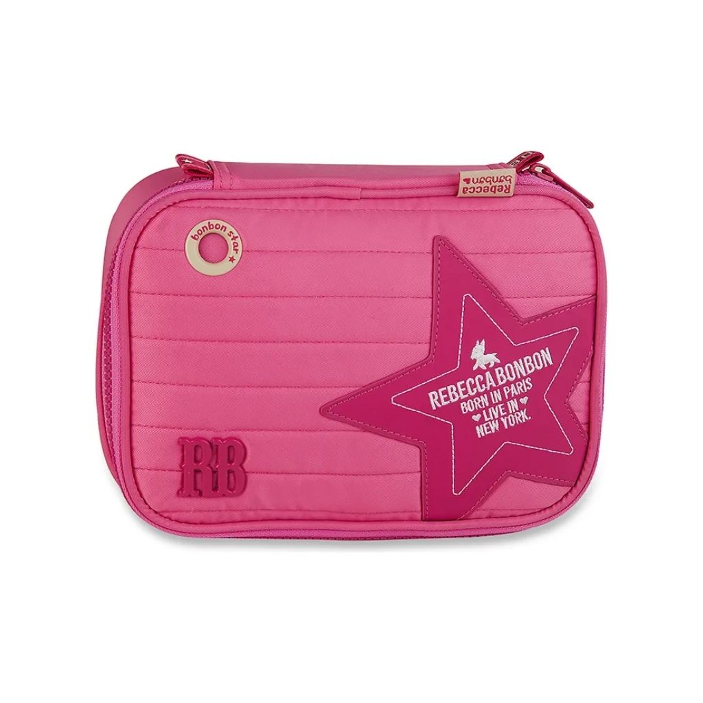 Kit Mochila Fashion 2026 com Mochila + Lancheira Térmica + Estojo