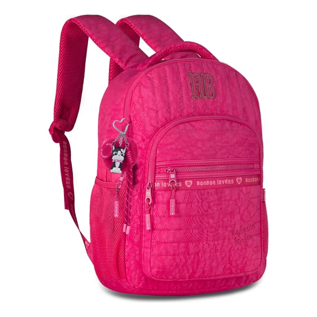 Kit Mochila Fashion 2026 com Mochila + Lancheira Térmica + Estojo