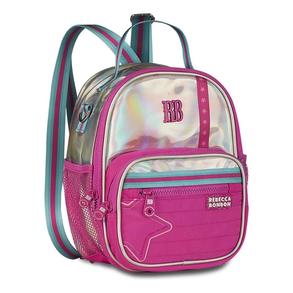 Kit Mochila Fashion 2026 com Mochila + Lancheira Térmica + Estojo