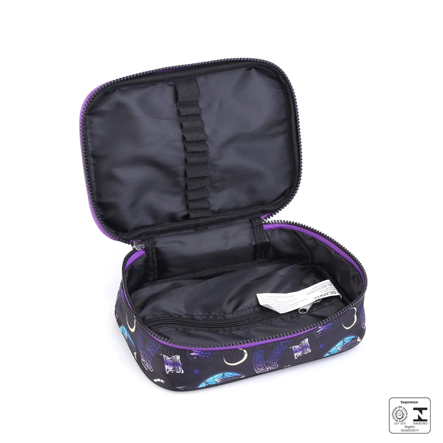 Kit Mochila Estilo Dark com Mochila + Lancheira Térmica + Estojo