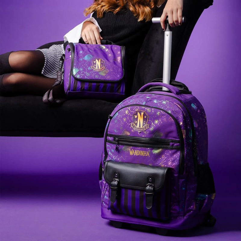 Kit Escolar Wandinha - mochila
