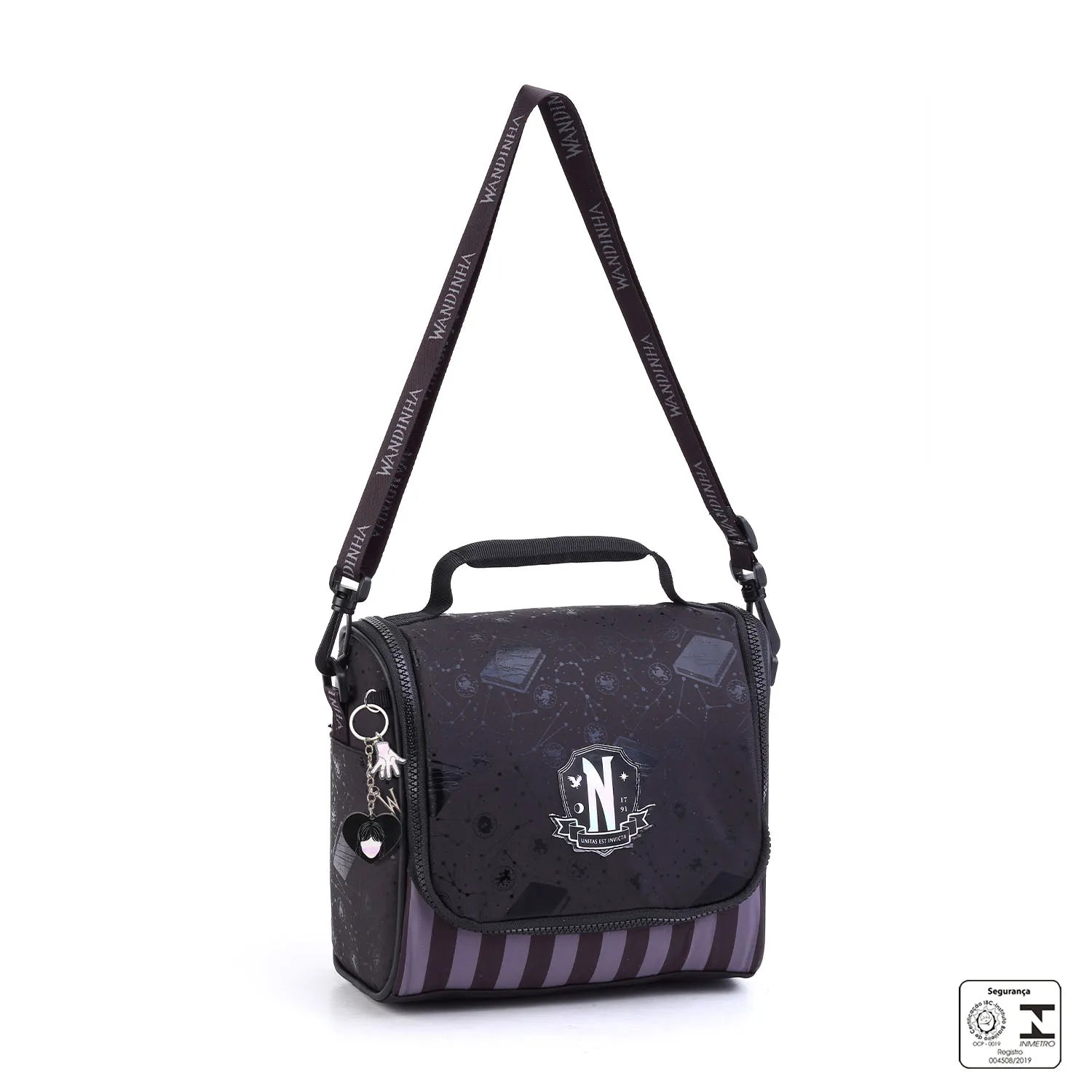 Kit Mochila Estilo Dark com Mochila + Lancheira Térmica + Estojo