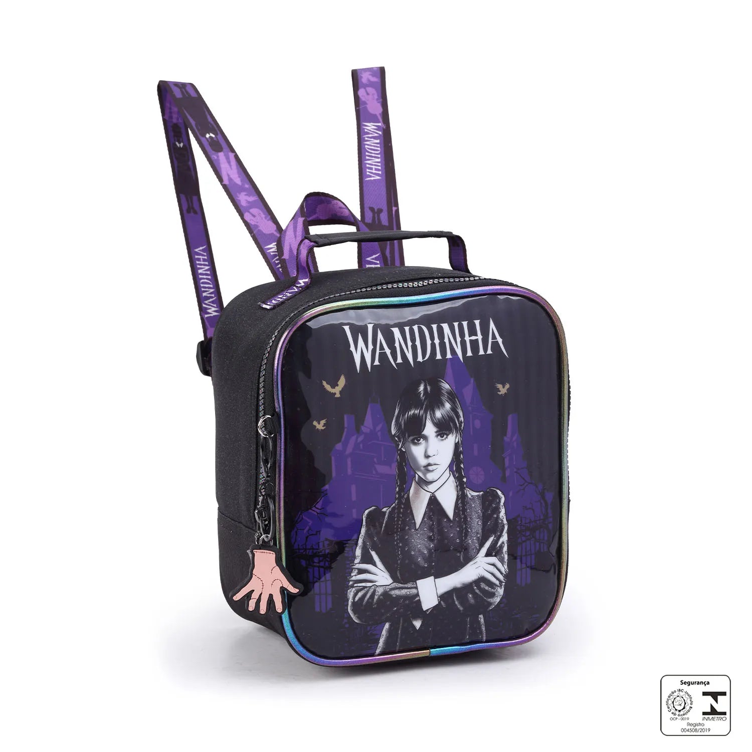 Kit Mochila Estilo Dark com Mochila + Lancheira Térmica + Estojo