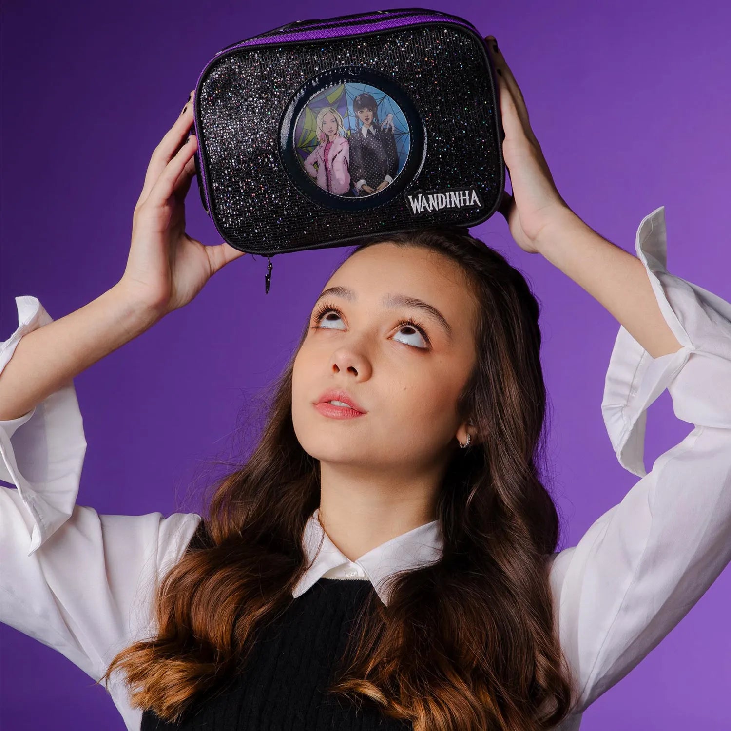 Kit Mochila Estilo Dark com Mochila + Lancheira Térmica + Estojo