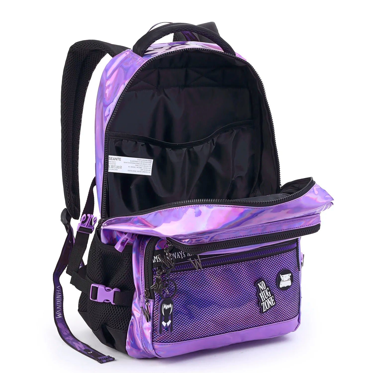 Kit Mochila Estilo Dark com Mochila + Lancheira Térmica + Estojo