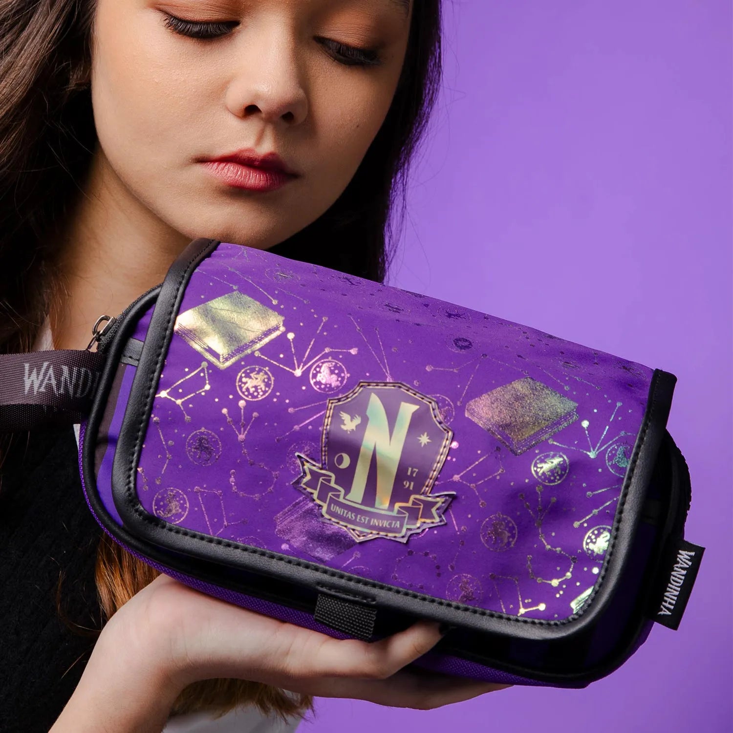 Kit Mochila Estilo Dark com Mochila + Lancheira Térmica + Estojo